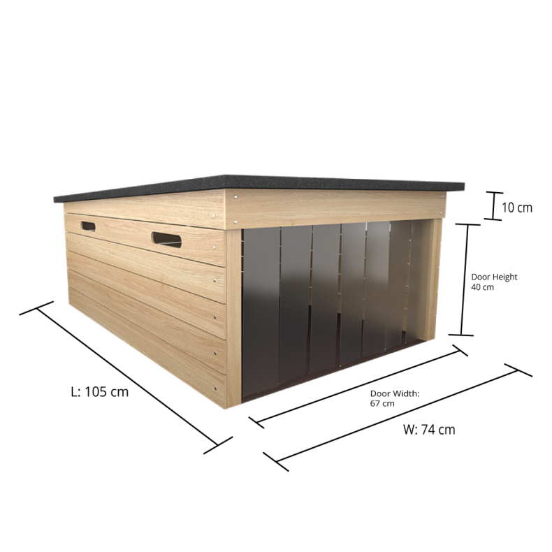 The Cube Garage - Large - Natur